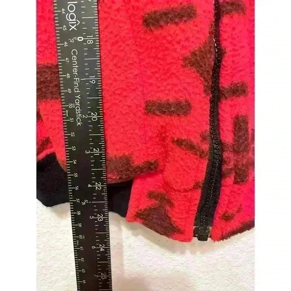 Vintage‎ London Fog Tribal Fleece Zip Up Jacket YOUTH 14-16 Southwestern Punchy - Picture 7 of 10